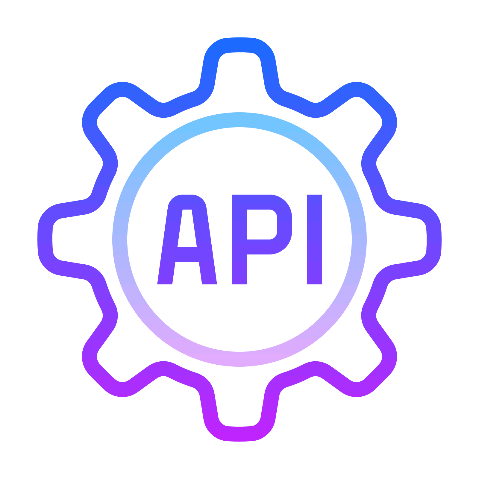 Logo to represent an API